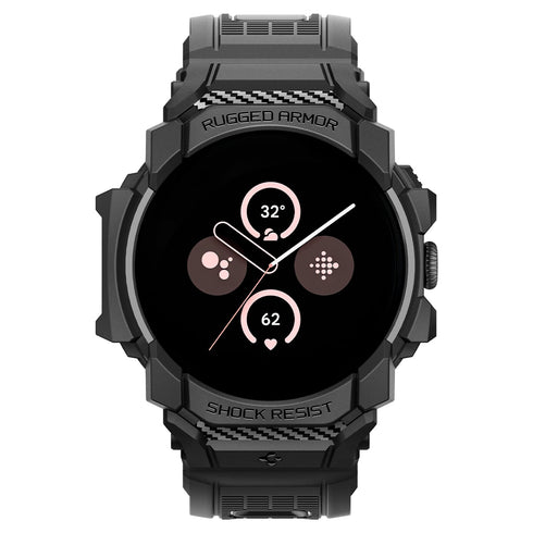 Spigen כיסוי+רצועה ל-Pixel Watch 3 (45mm) – Rugged Armor Pro